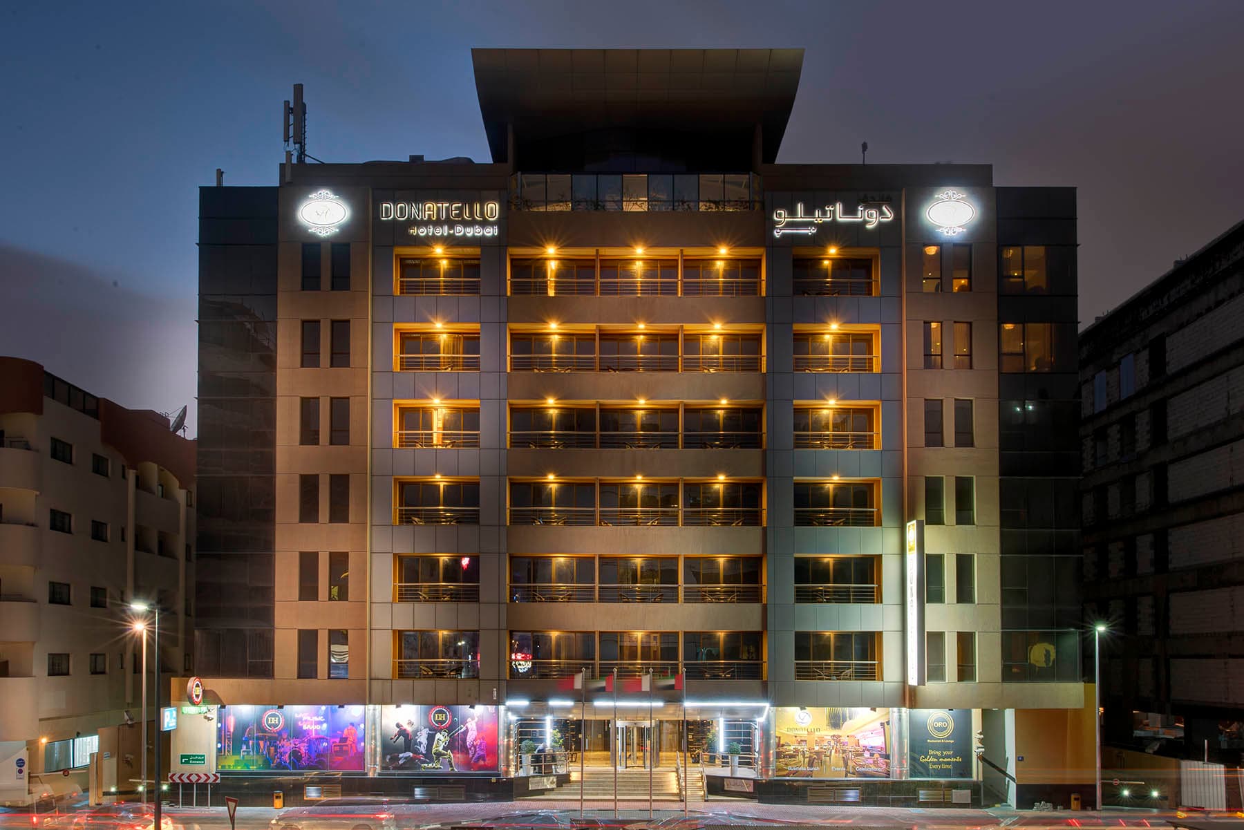 Donatello Hotel Dubai view 2