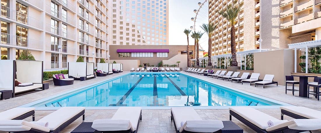 Harrah's Las Vegas view 3
