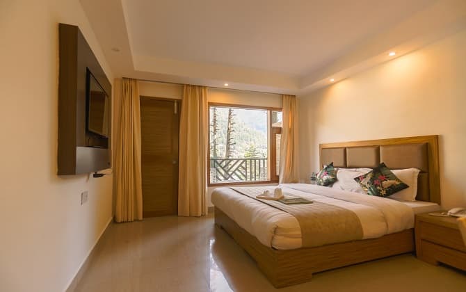 hotel cloud chat, dharamshala, himachal pradesh view 2