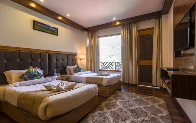 hotel cloud chat, dharamshala, himachal pradesh view 4