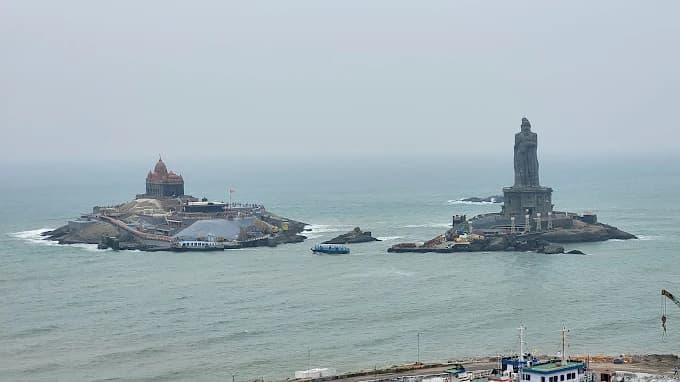 Hotel Sea Land , Kanyakumari view 3