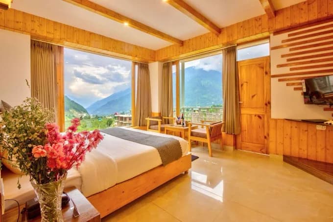 La Aero Resort Manali view 2
