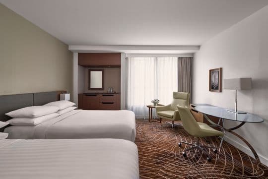 Melbourne Marriott Hotel view 2