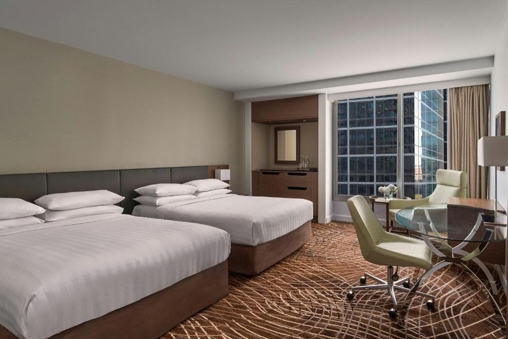 Melbourne Marriott Hotel view 3
