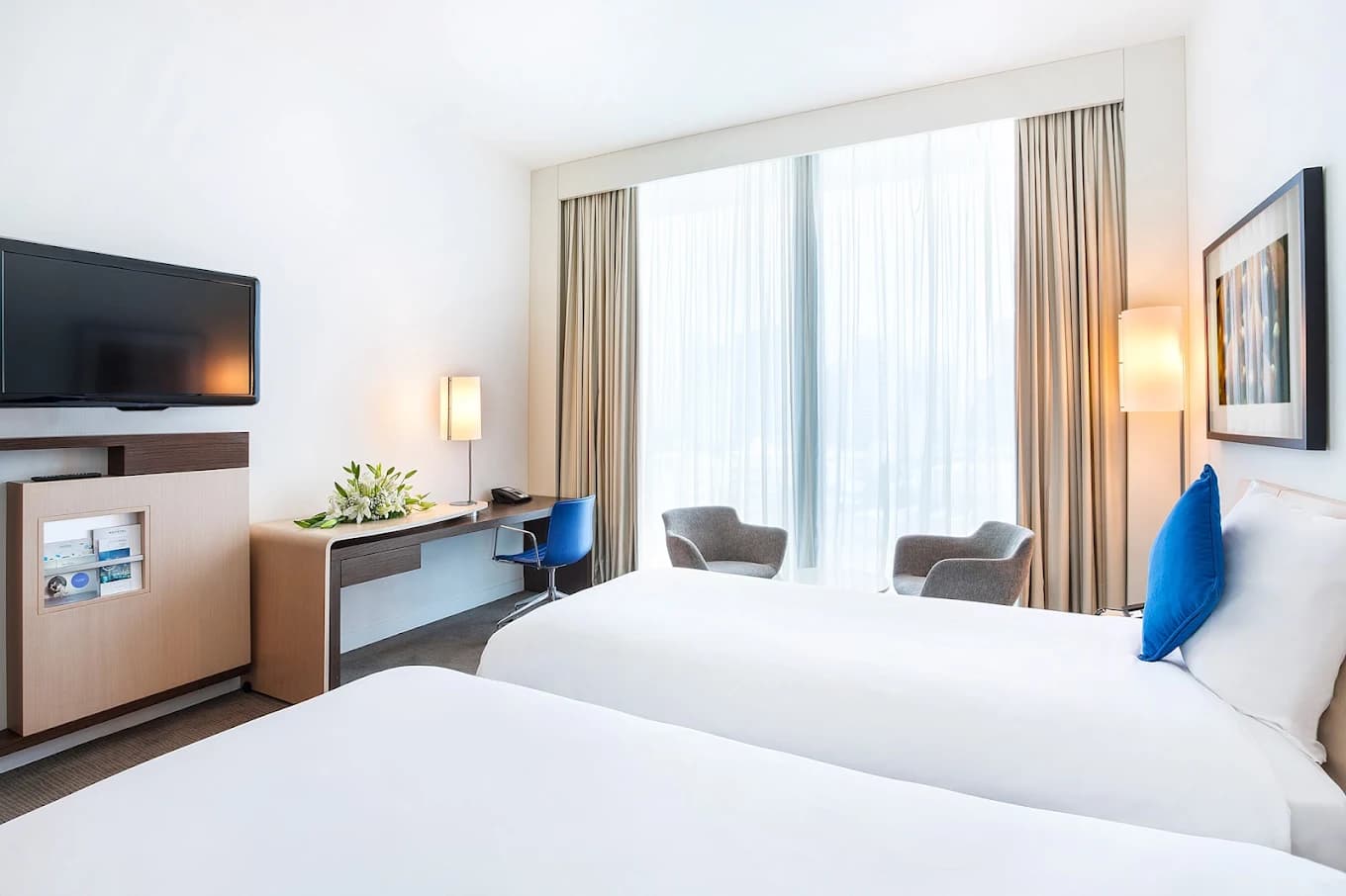 Novotel abu Dhabi Ai Bustamn view 2