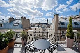 Paris France Hotel view 2