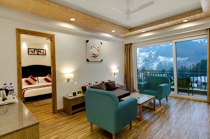 The Orchard Greens Resort Manali view 2